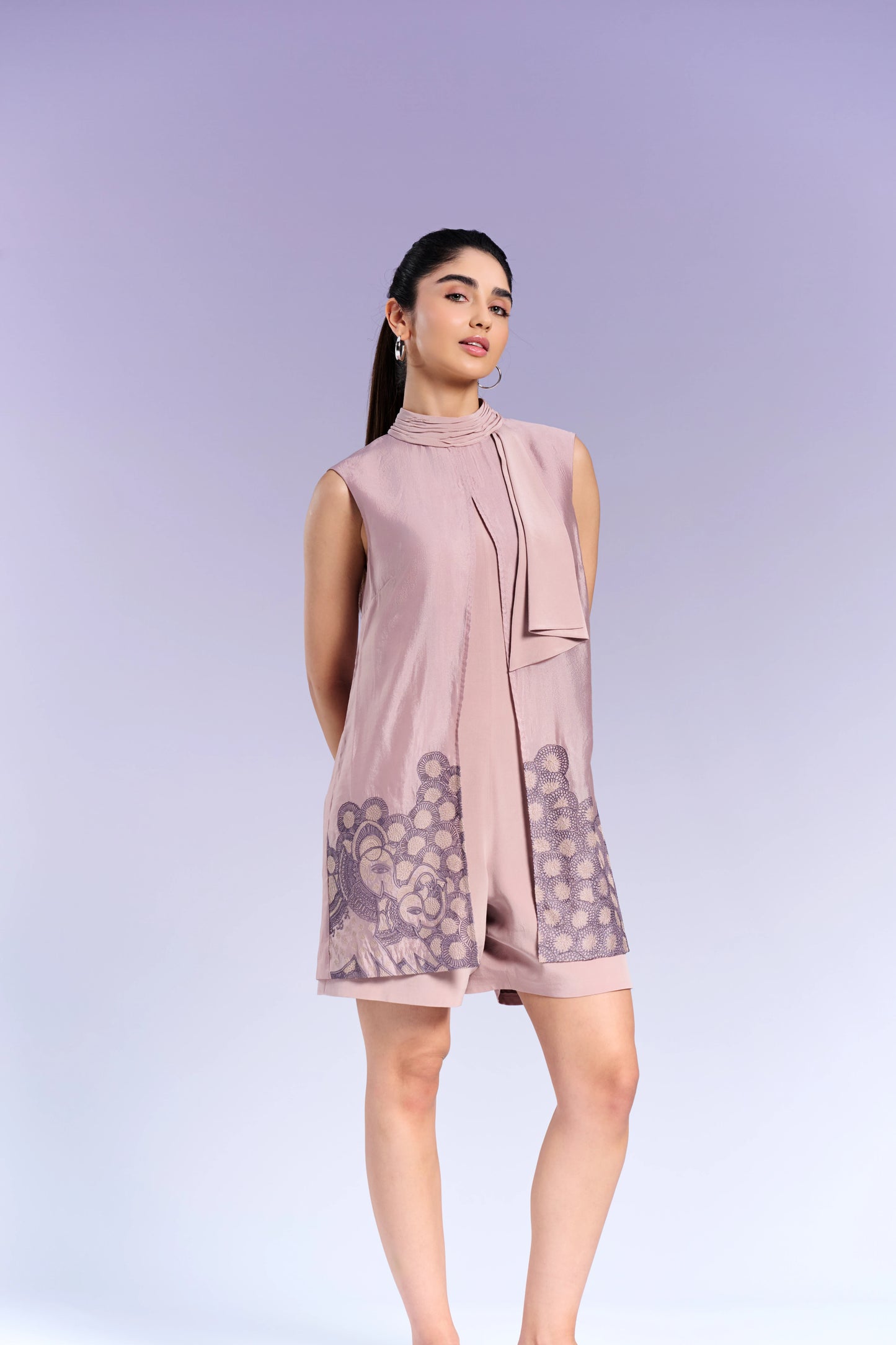 Playsuit - Purple Sage