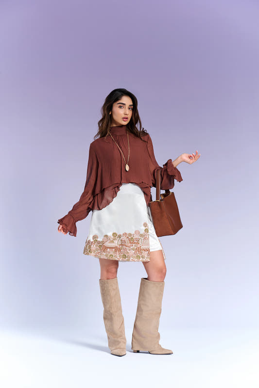 Shorts - Chantilly White