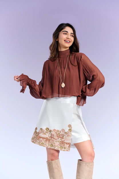 Shorts - Chantilly White