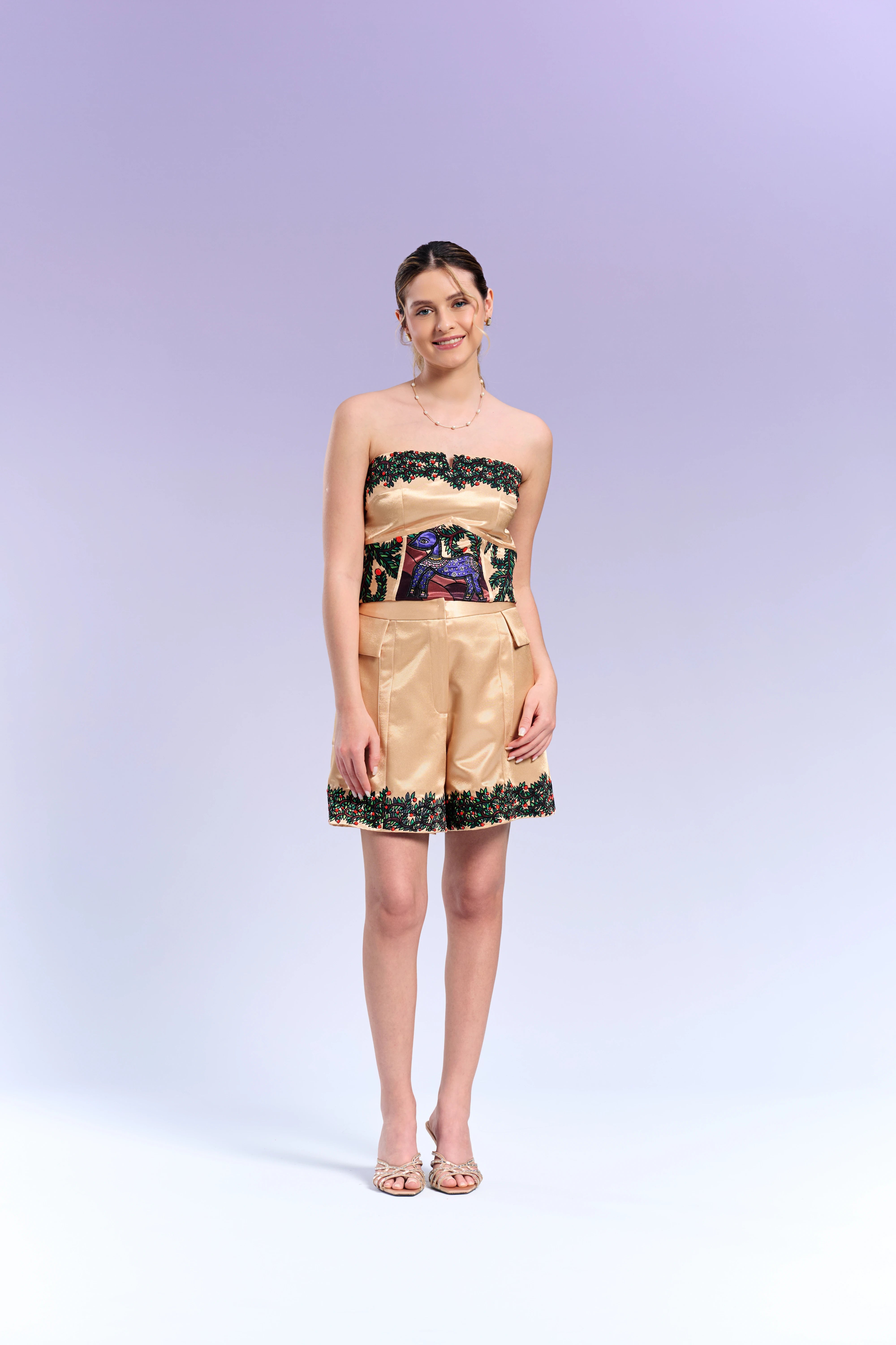 Top & Shorts - Morning Light