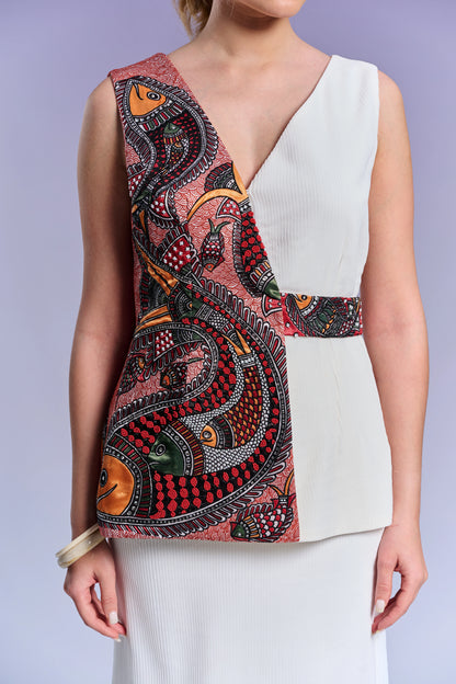 Skirt & Top - Chantilly White