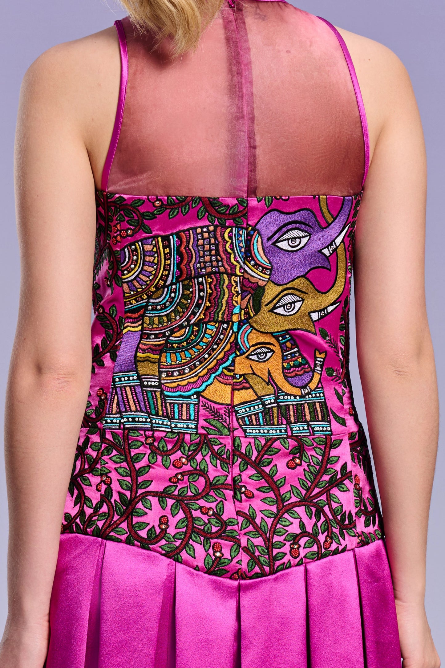 Short Dress - Persian Rose