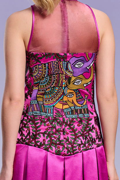 Short Dress - Persian Rose