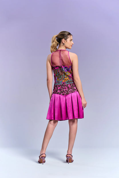 Short Dress - Persian Rose