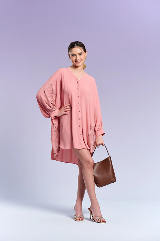 Shirt - Plum Rose