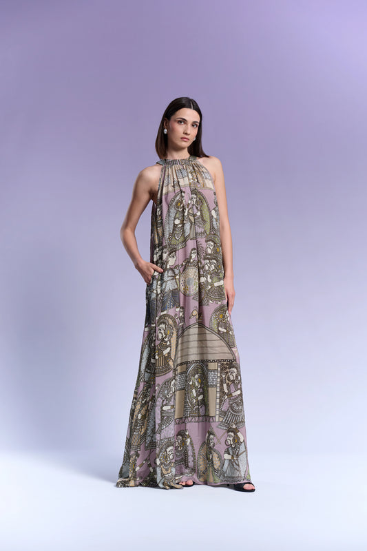 Long Dress - Purple Sage