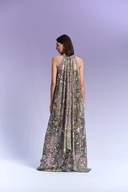 Long Dress - Purple Sage