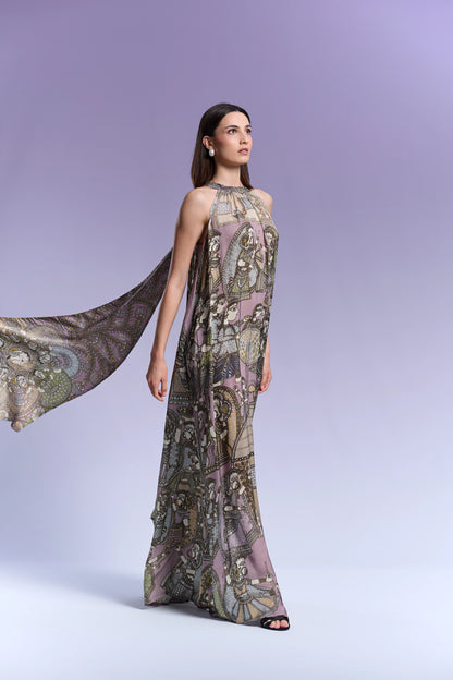 Long Dress - Purple Sage