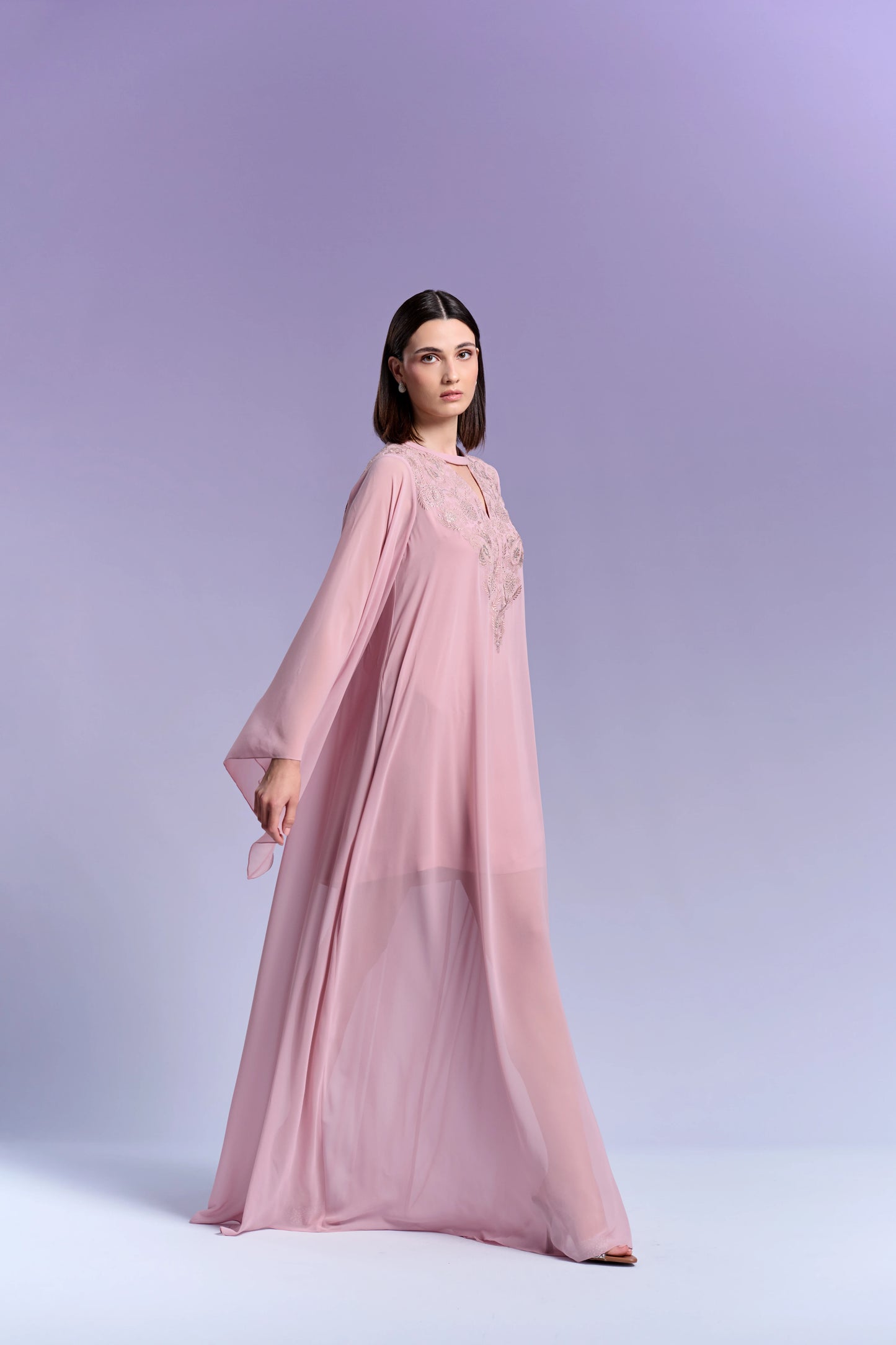 Long Dress - French Rose