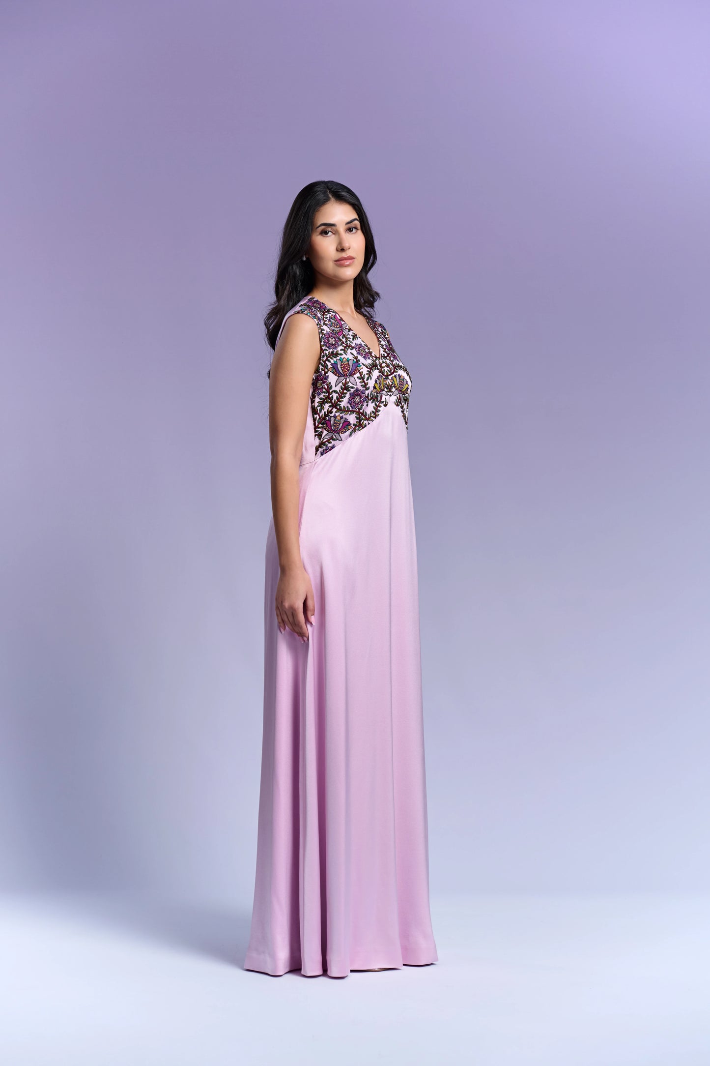 Long Dress - French Lilac