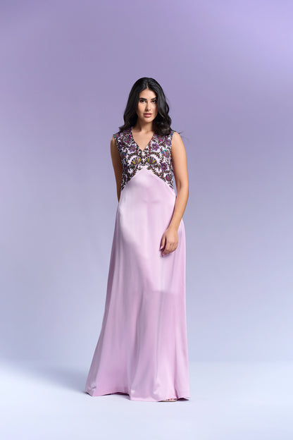 Long Dress - French Lilac