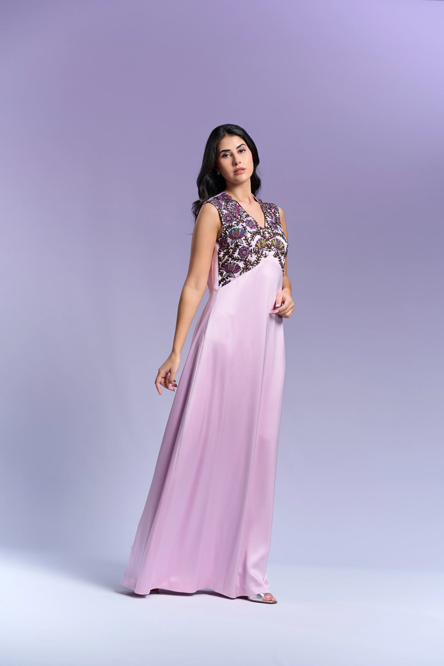 Long Dress - French Lilac