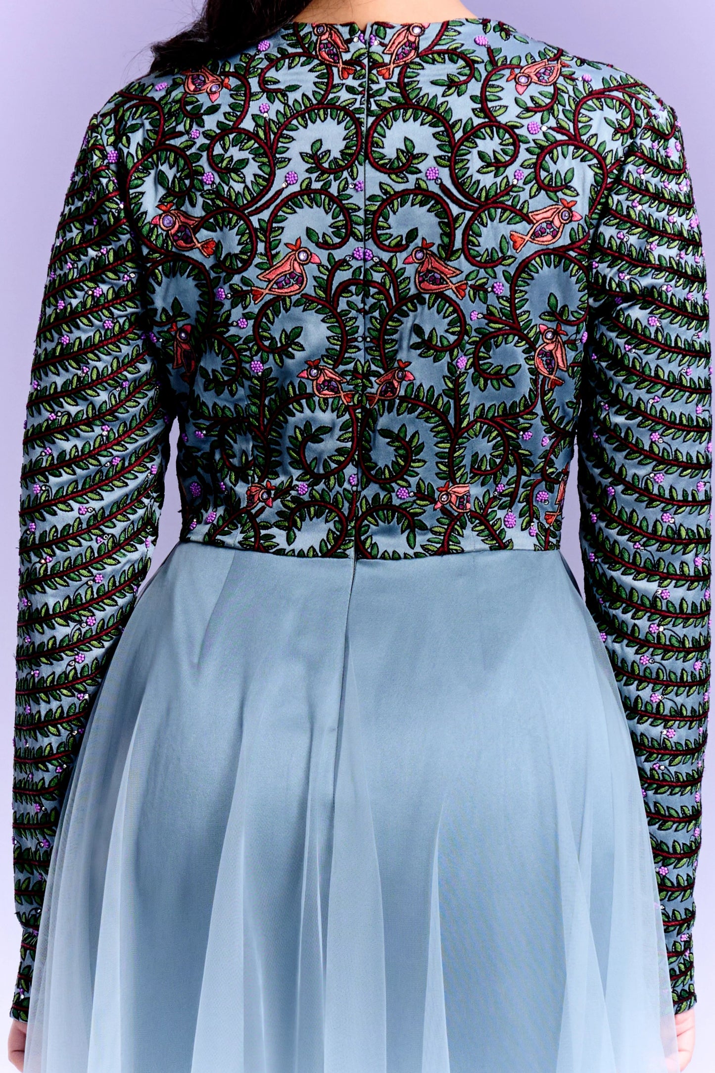 Long Dress – Glacier Blue
