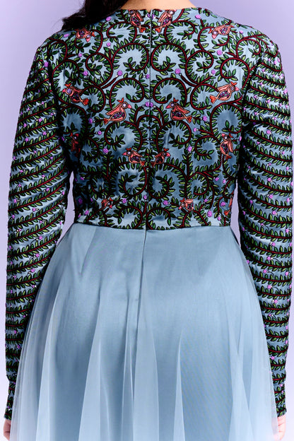 Long Dress – Glacier Blue