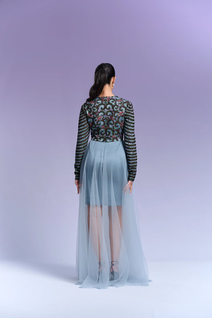 Long Dress – Glacier Blue