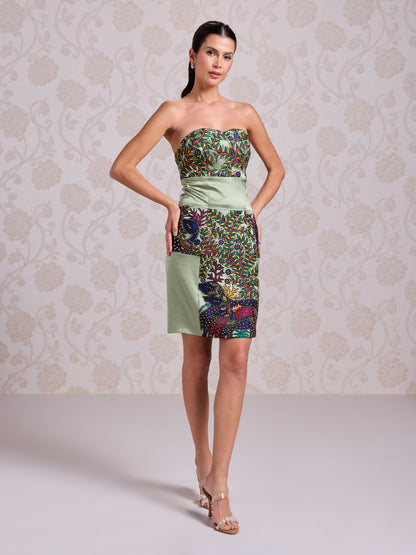 Short Dress - Sage Whisper