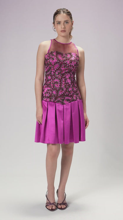 Short Dress - Persian Rose