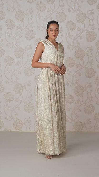 Jumpsuit - Porcelain Glow