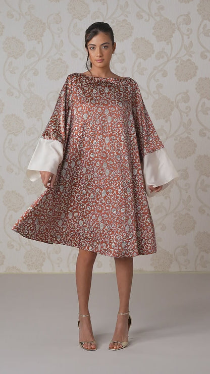 Short Dress – Terracotta Luxe & Porcelain Glow