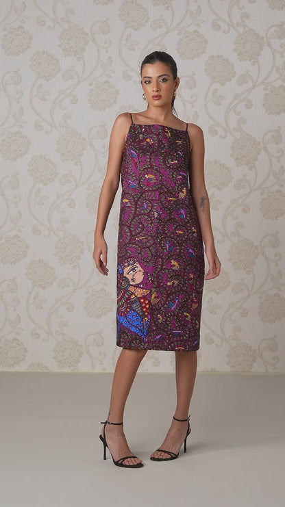 Short Dress – Persian Rose & Wine Bouquet