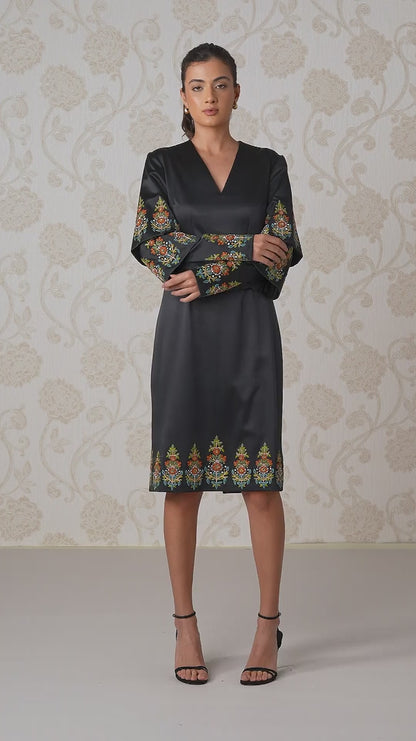 Short Dress - Charcoal Dust