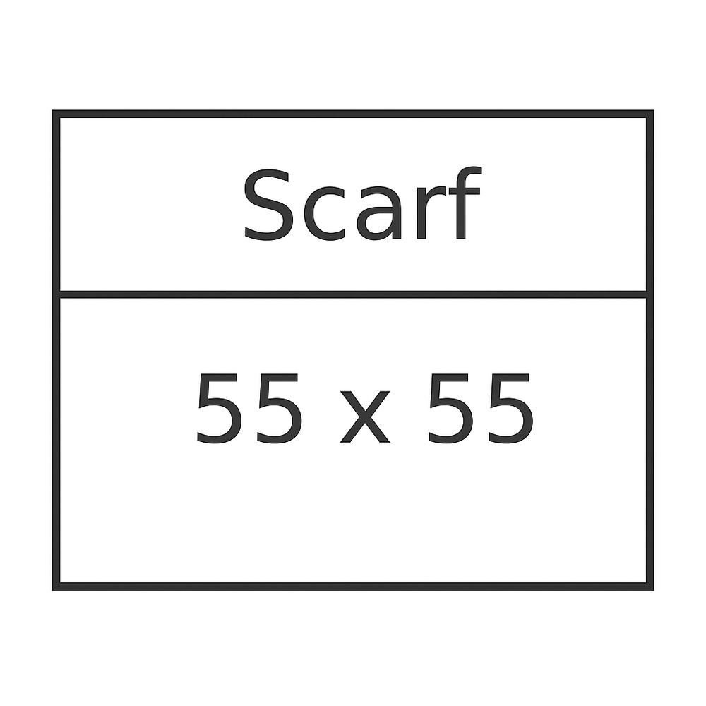 Silk Scarf Size Guide