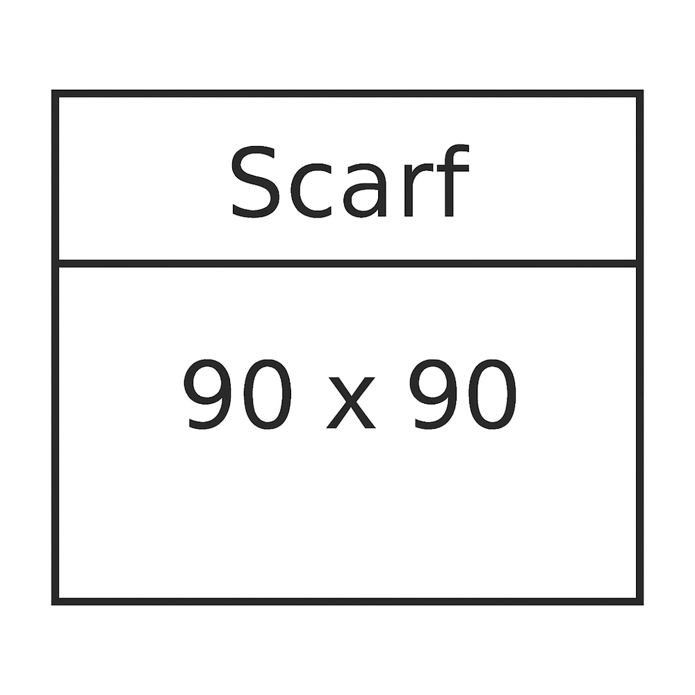 Silk Scarf Size Guide