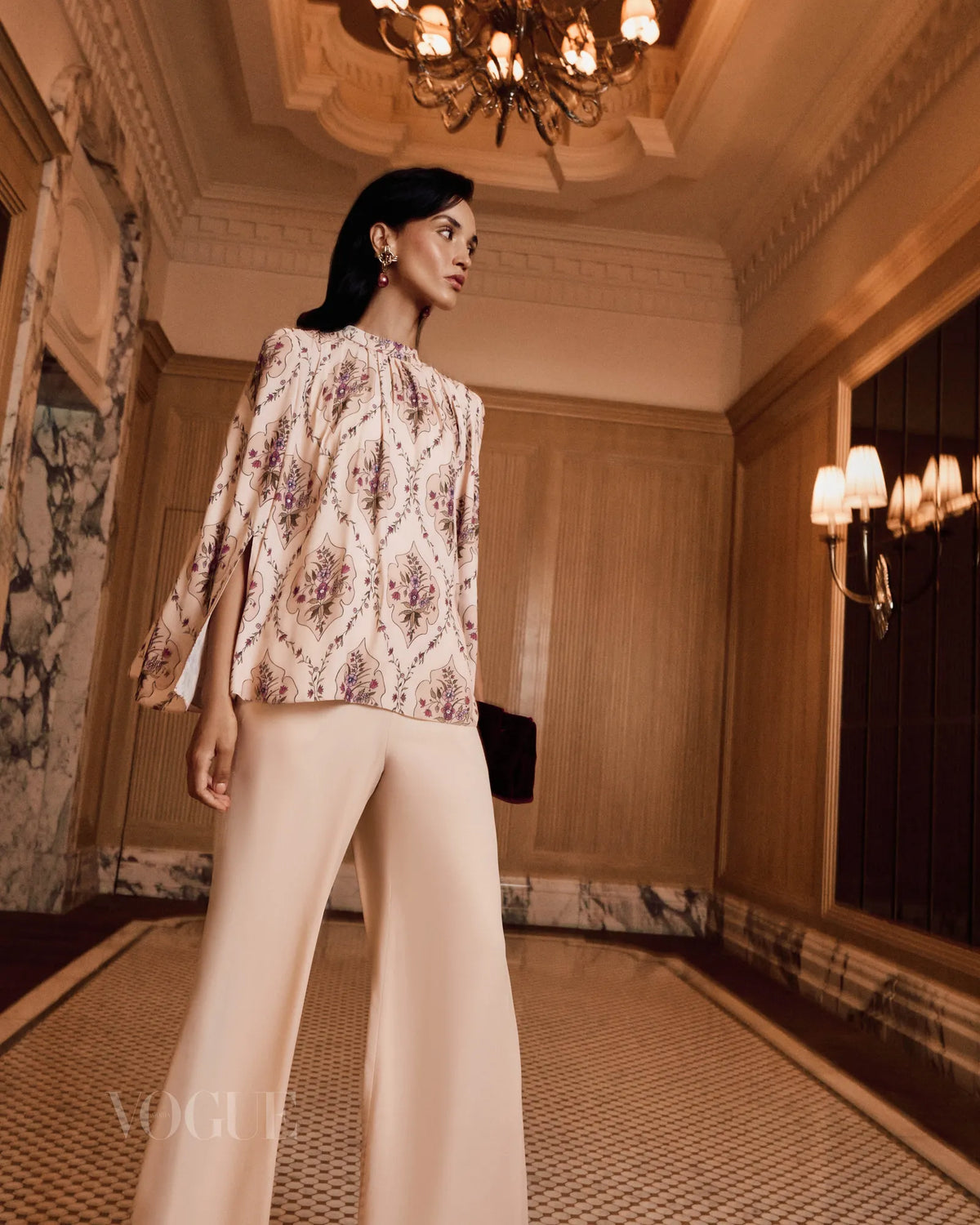 Top & Trouser - Porcelain Glow