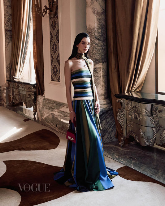 Evening Gown - Multicoloured